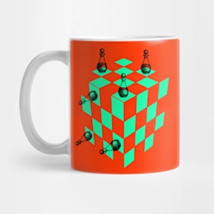 Chess cube Mug